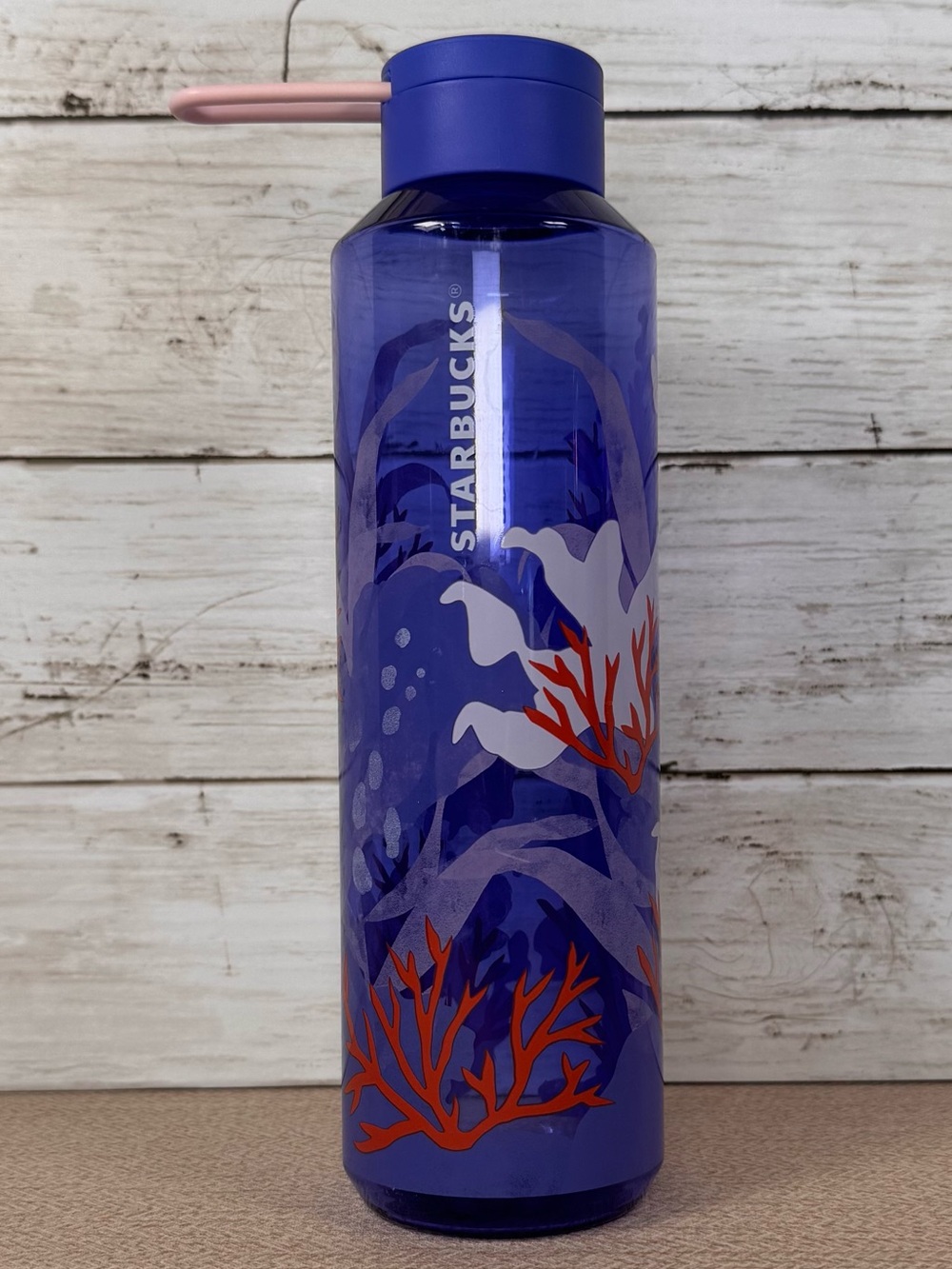 Starbucks | 2020 Coral Reef Bubble | 24oz Water Bottle | Purple Multicolor